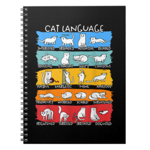 Cat Lover Tshirt, Funny Cat Tee, Cat Gift, Cute Ca Anteckningsbok
