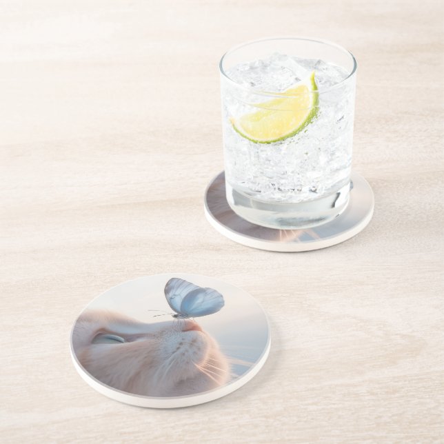 Cat Lover Underlägg - Roligt Bord Decor (Sidan)