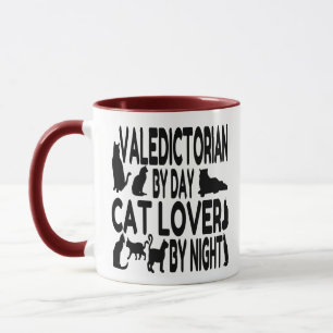 Cat Lover Valediktorian Mugg