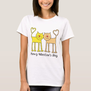 Cat Lover Valentines day T-shirt