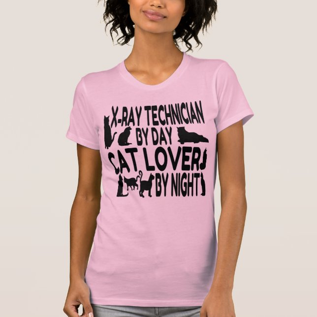 Cat Lover X-Ray-tekniker Tröja (Framsida)