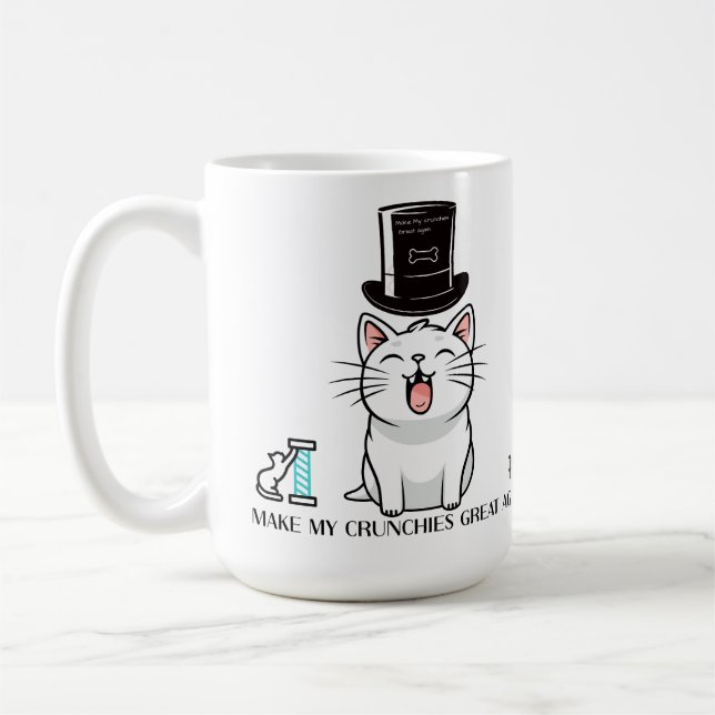 cat lovers coffee mug  kaffemugg (Vänster)