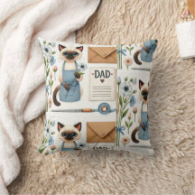 Cat Lovers Fars dag Önskemål för Cat Pappor