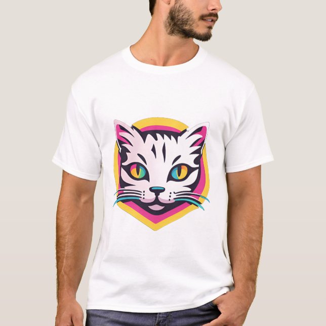 Cat Lovers T Shirt (Framsida)