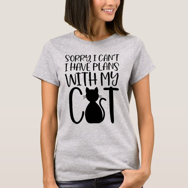 Cat Lovers T-Shirt (Framsida)