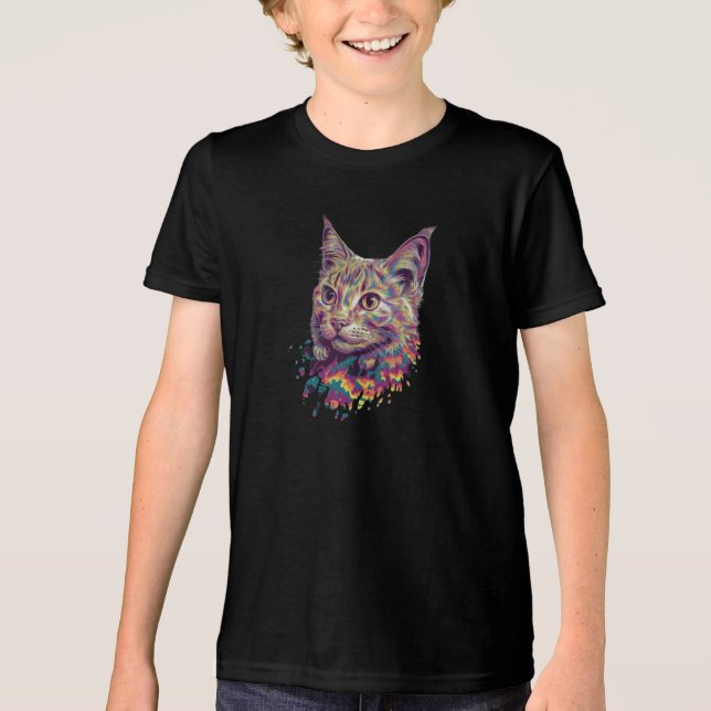 Cat Lovers T Shirt (Framsida)