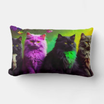 Cat Lumbar Pillow for Cat Lovers
