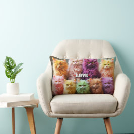 Cat Lumbar Pillow for Cat Lovers Lumbarkudde