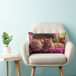Cat Lumbar Pillow for Cat Lovers Lumbarkudde