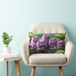 Cat Lumbar Pillow for Cat Lovers Lumbarkudde