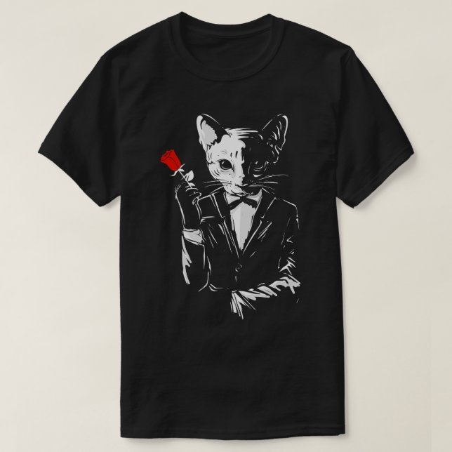 Cat Mafia T Shirt (Design framsida)
