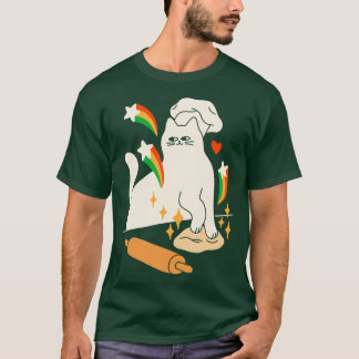 Cat Makin Biscuits T Shirt