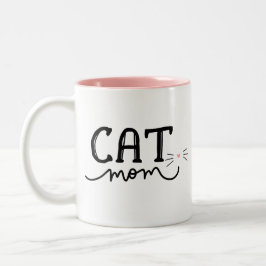 Cat Mamma 2-tonkaffe Mugg