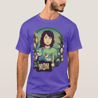 Cat Mamma 4 T Shirt