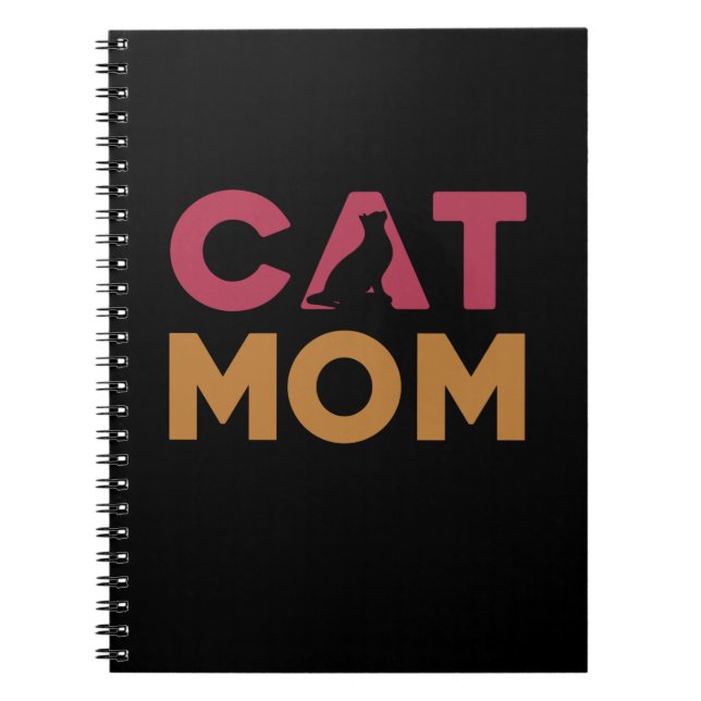 Cat Mamma Anteckningsbok (Framsidan)