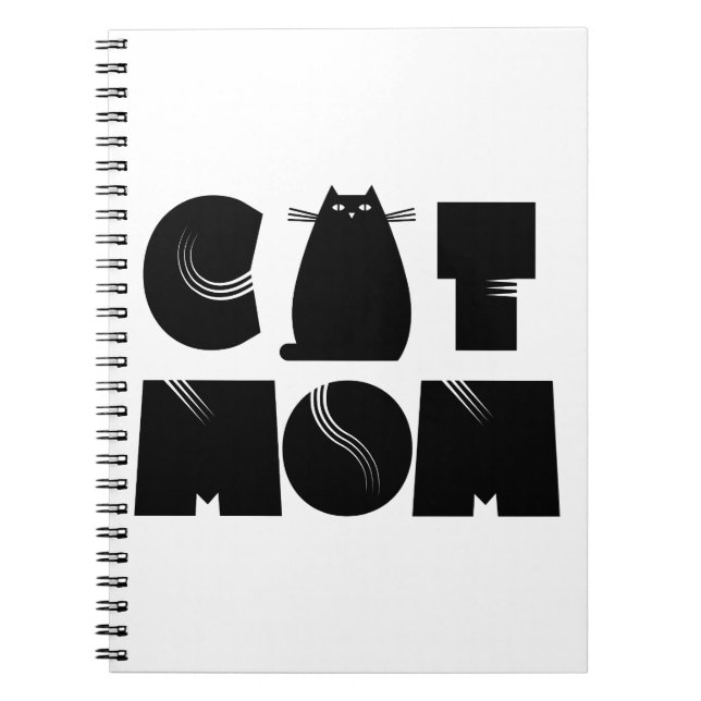 Cat Mamma Anteckningsbok (Framsidan)