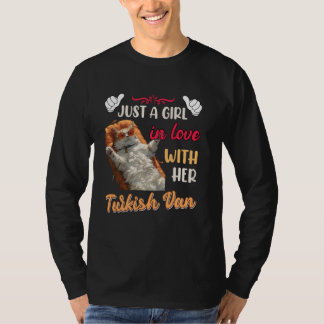 Cat Mamma BARA EN FLICK I KÄRLEK MED HENNES TURKIS T Shirt