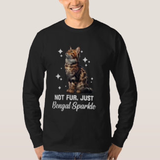 Cat Mamma Bengal Cat NOT PÄLS BARA BENGAL FUNny Be T Shirt