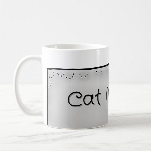 Cat Mamma Cat Chomping Kaffemugg (Vänster)