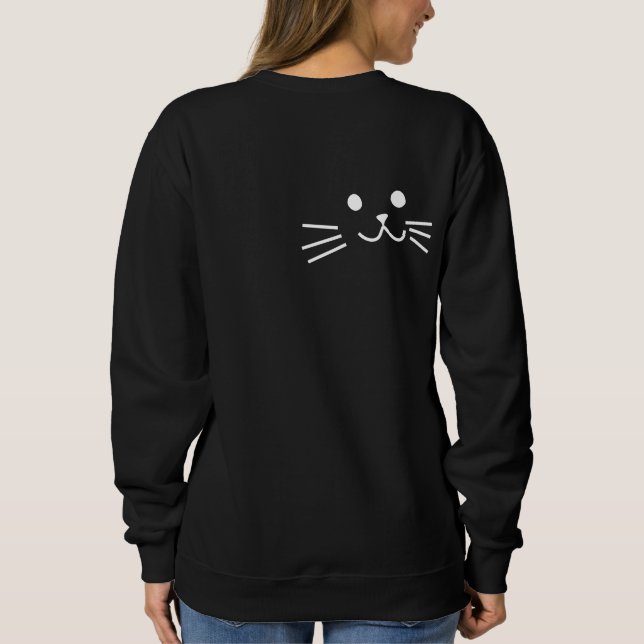 CAT MAMMA, Cat Mamma Gift, Cute Cat Gift T Shirt (Baksida)
