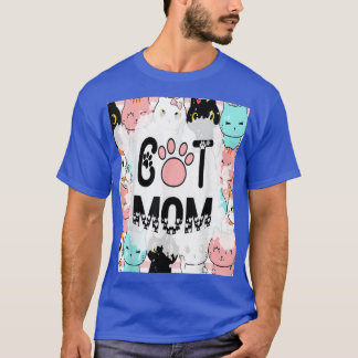 Cat Mamma Cute Cat Lovers Funny Women T Shirt