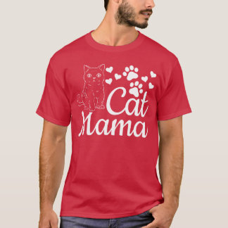 Cat Mamma Cute Cat Mamma Cat Lover I Cat Mamma T Shirt