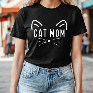 Cat Mamma   Cute Roligt Cat Lover Mamma T Shirt