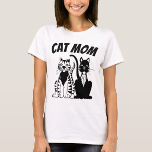 CAT MAMMA Dam T-tröjor Tröja