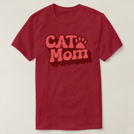 Cat Mamma-fartyg för Mors dag T Shirt