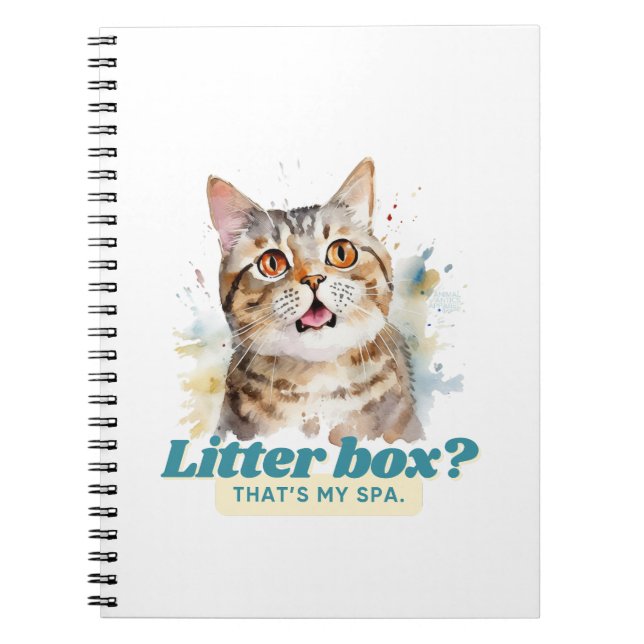 Cat Mamma Gifts, Amuse Quote Anteckningsbok (Framsidan)