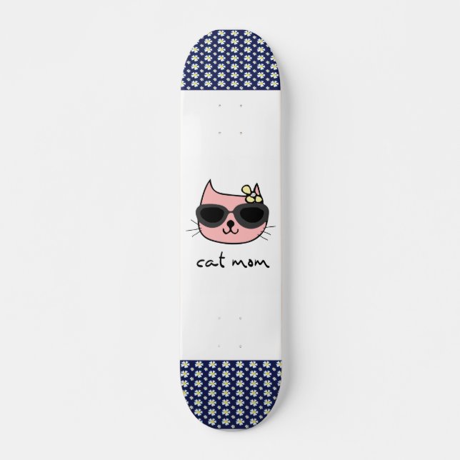 CAT MAMMA GIRLS SKATEBOARD DECK (Framsida)