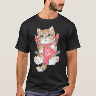 Cat Mamma Graphic Cat Owner Cat Trainer Cat Animal T Shirt