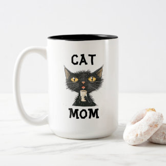 Cat Mamma-kaffe Mugg