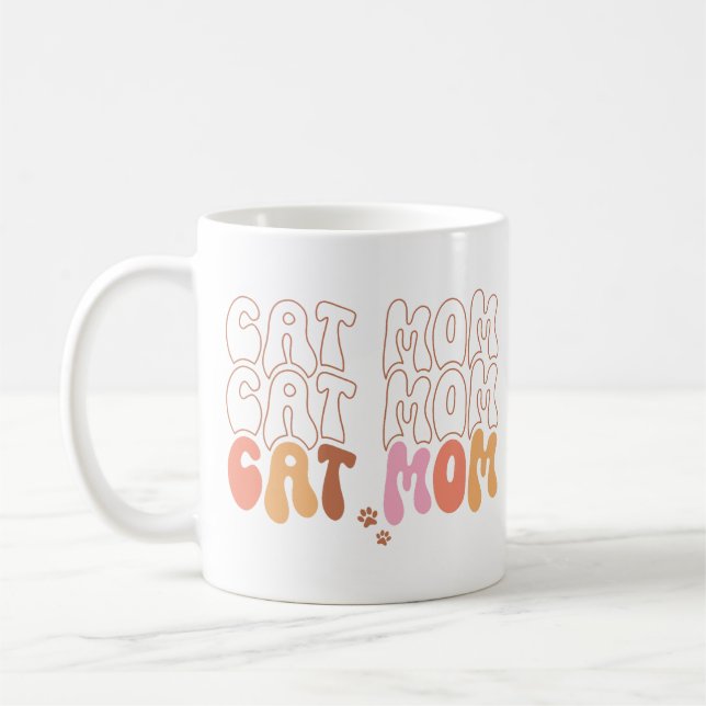 Cat Mamma Kaffemugg (Vänster)