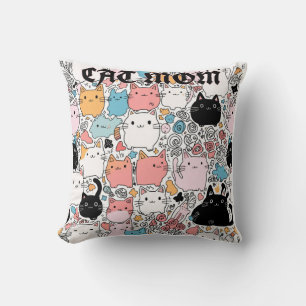 cat mamma kudde