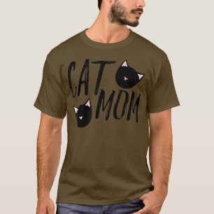 Cat Mamma LUNT Mors dag Mor Cat Kärlek Pet T Shirt