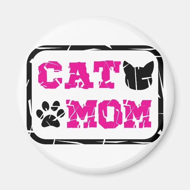 Cat Mamma Magnet (Framsidan)