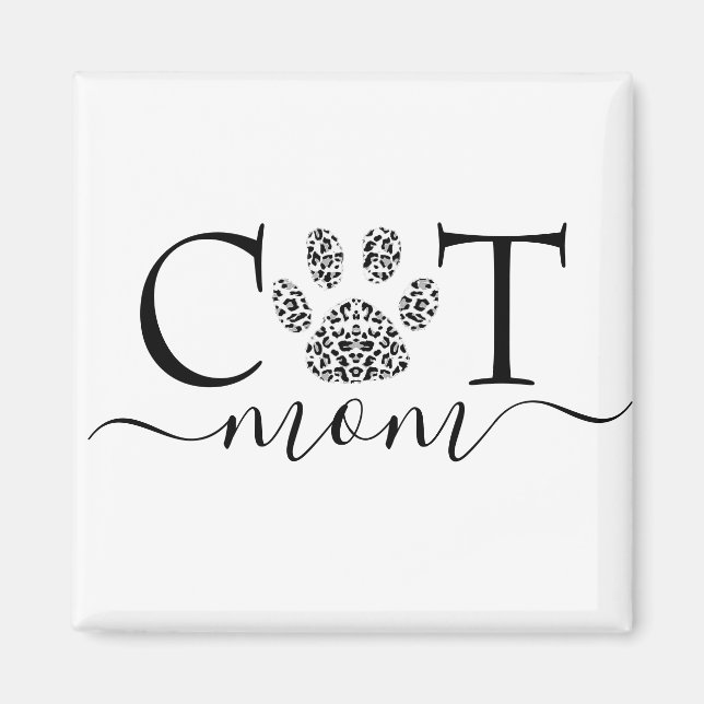 Cat mamma Magnet (Framsidan)