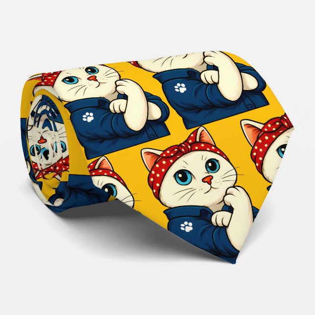 Cat Mamma Mors dag Slips (Rullad)