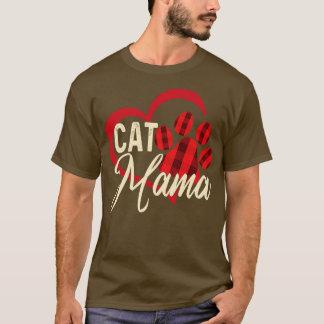 Cat mamma Mors dag T Shirt