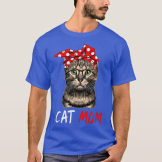 Cat Mamma Mors dag T Shirt