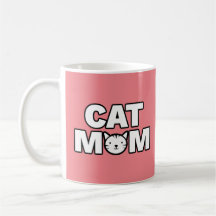 CAT MAMMA Mugg (Rosa)
