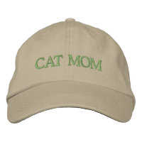 Cat Mamma Neutralt Embroized Hat