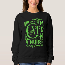 Cat Mamma Nurse - Funny Gift for Nurses & Cat Love T Shirt