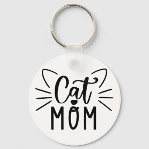 Cat Mamma Nyckelring