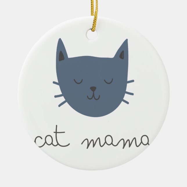 Cat Mamma Ornament (Framsidan)