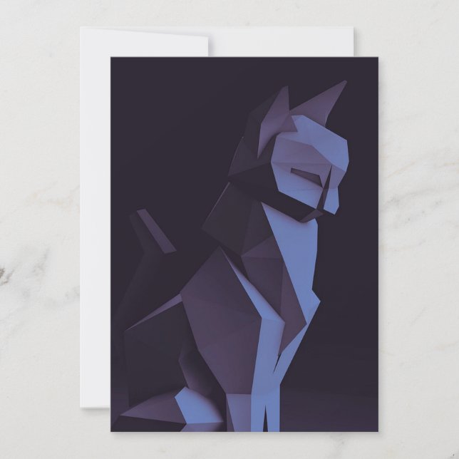 Cat mamma pappa | Bild av kute Julkort (Framsida)