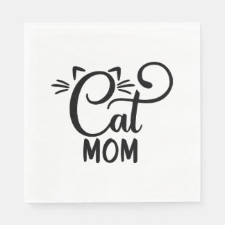 Cat mamma pappersservett