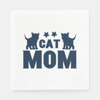 Cat Mamma Pappersservett