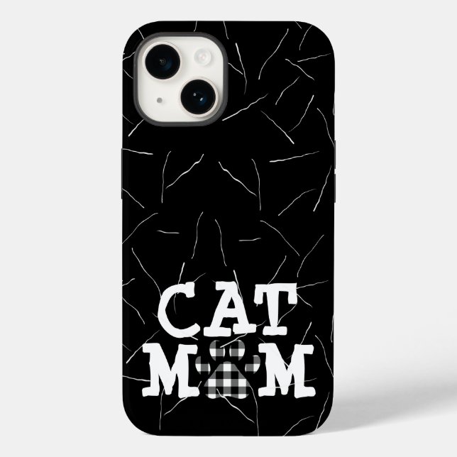 Cat Mamma Pawprint med Cat Hair (Baksida)